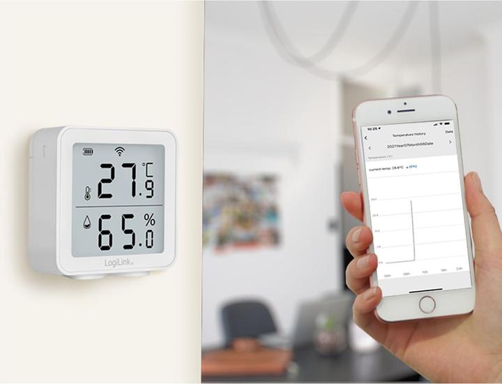 Produktbild LogiLink Thermo-Hygro-Messgerät