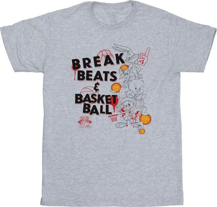 Space Jam Break Beats & Basketball TShirt (S)