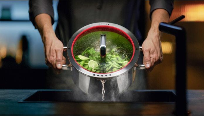 Actual product image WMF Meat pot Function4 (24 cm, Pot, Stainless steel)
