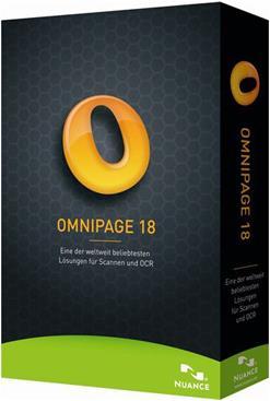 Actual product image Nuance OmniPage 18 Standard (unlimited)