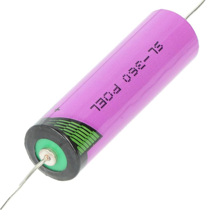 Actual product image Tadiran Batterie SL-360/P Axialer Draht (1 pcs., AA, 20 mAh)