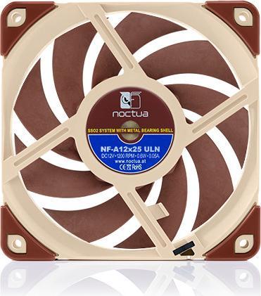 Actual product image Noctua NF-A12x25 ULN fan (120 mm, 1 x)
