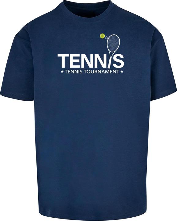 Actual product image Merchcode Tennis Racket Heavy Oversized Tee - 117495 (L)