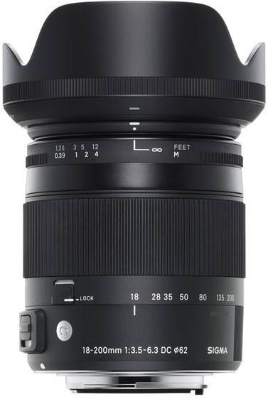 Actual product image Sigma 18-200mm f/3.5-6.3 DC Macro OS HSM (C), Nikon F DX (Nikon DX, APS-C / DX)
