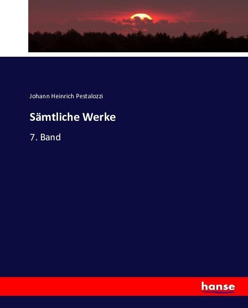 Produktbild Sämtliche Werke (Johann Heinrich Pestalozzi, 2016)