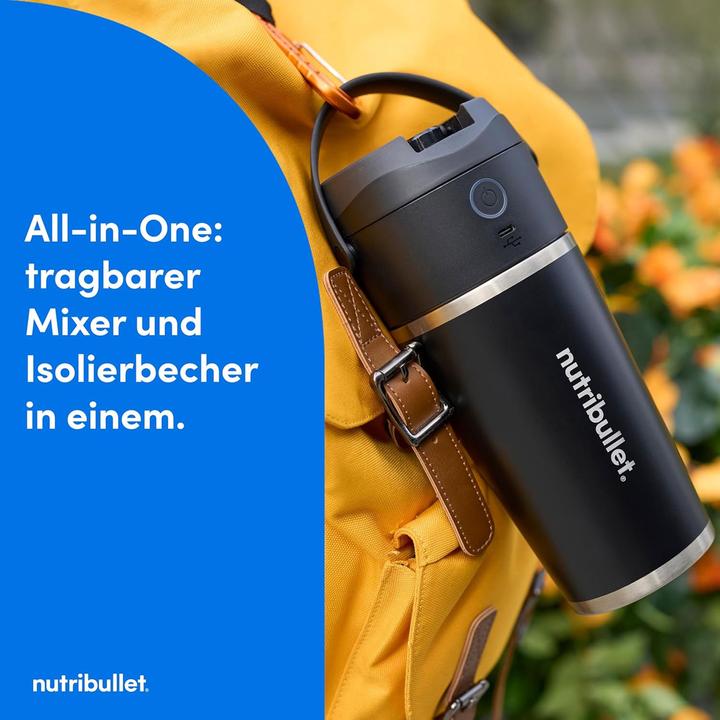 Actual product image NutriBullet Flip Portable USB 20OZ (11 W)
