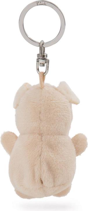 Actual product image Magni NICI Schlüsselanhänger Hund beige mit Kleeblatt 5cm