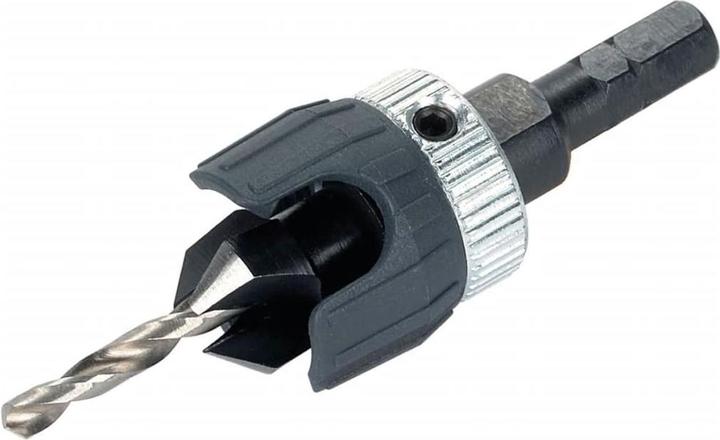 wolfcraft wolfcraft 1 Vorbohrer m Senker+Tiefenst. ø3,2x12mm (12 mm, 3.2 mm)