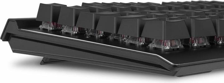 Produktbild Sharkoon SKILLER SGK40 Mech Red Black (DE, Kabelgebunden)