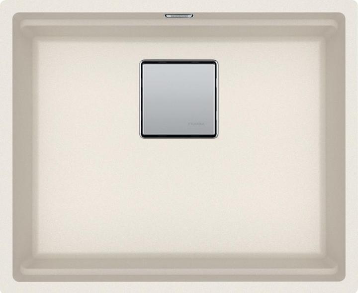 Actual product image Franke Stone mass sink Kubus 2, KNG 110-52, Glacier (Fitted sink, 80 cm, 56 cm)
