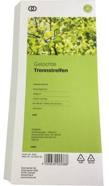 Actual product image Soennecken Trennstreifen oeco 24 x 10,5 cm (B x H)