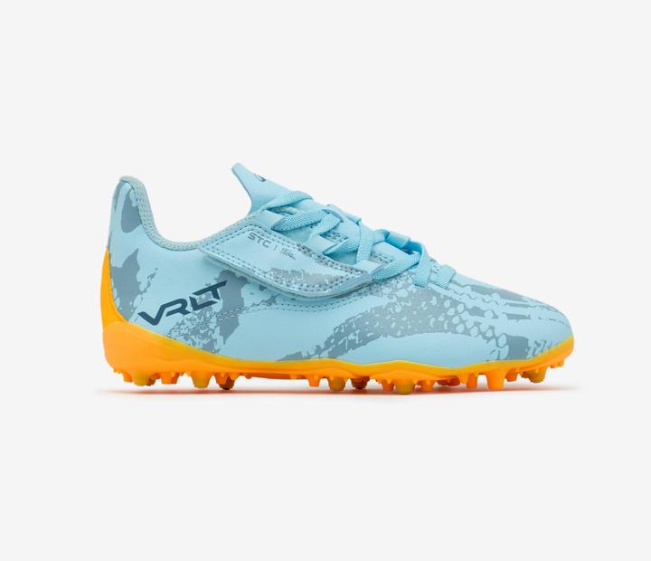 Image du produit Kipsta Chaussures de football enfant a scratch viralto i easy mg/ag Bleue (32)