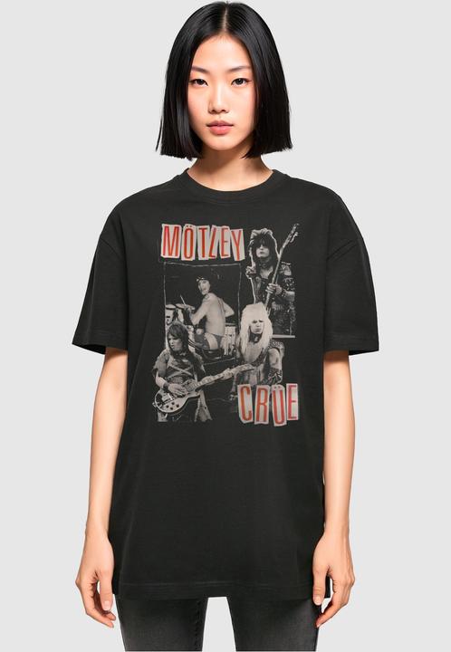 Immagine prodotto Merchcode Donna Motley Crue - Vintage Punk Collage Oversized Boyfriend Tee - 138445 (5XL)