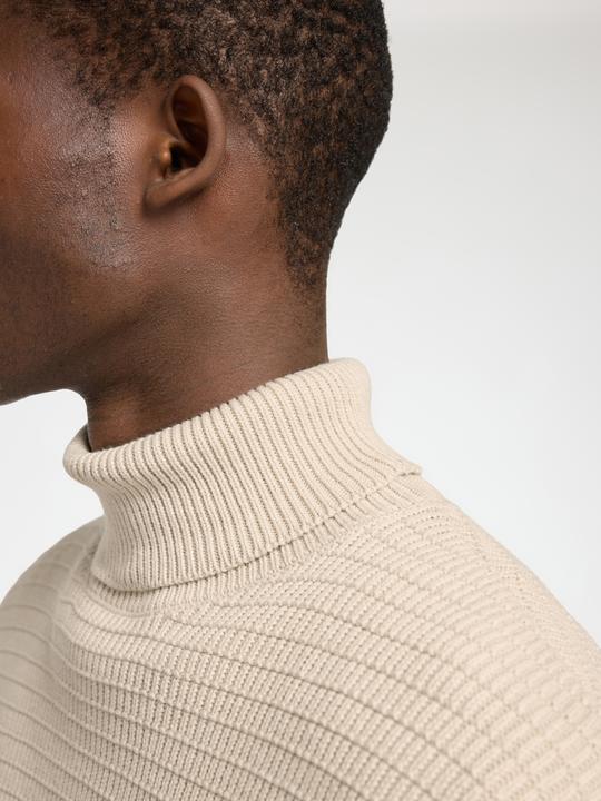 Image du produit Selected Homme Pull à col roulé texturé (L)