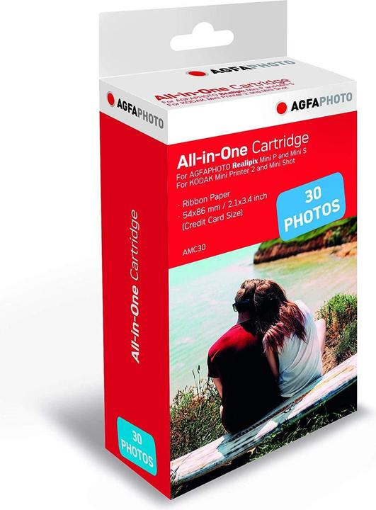 Produktbild AGFAPHOTO AMC 30 - 30 Blatt 2,1 x3,4 (5.5 x 8.5 cm, 30 x)
