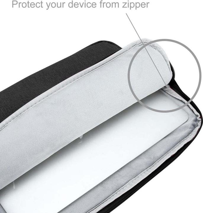 Produktbild Cadorabo Stoff Laptoptasche 15.6 Zoll (15.60", Universal)