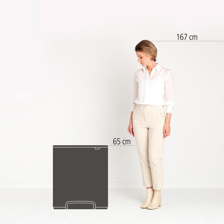 Actual product image Brabantia Pedal bin BO waste bin (60 l)