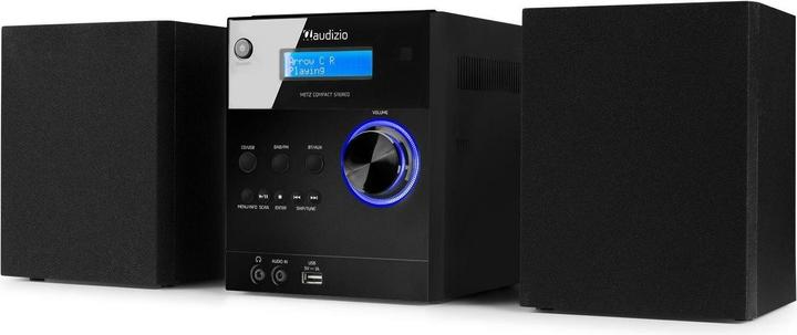 Image du produit Audizio Micro-chaîne Hi-Fi Metz (Bluetooth, Lecteur de CD, 2x 15 W)