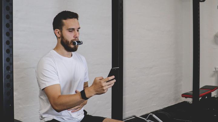 Actual product image Airofit Breathing trainer Active