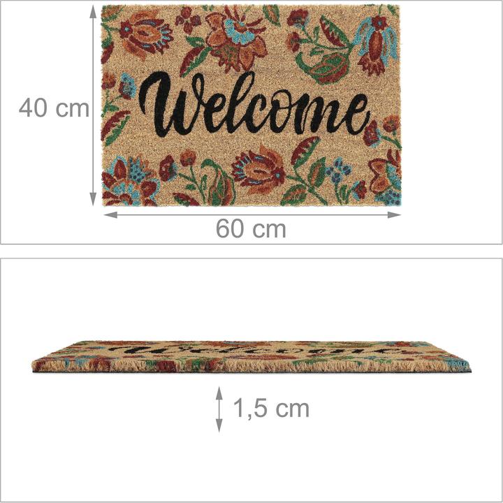Image du produit Relaxdays Tapis de sol (60 x 40 x 1,5 cm)