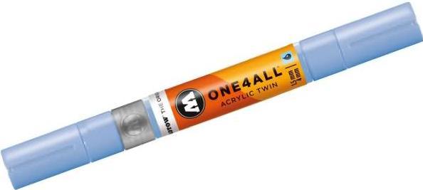 Actual product image Molotow Marqueur pour Maquettes - One4All Twin - Acrylique Céramique Claire Pastel - 1,5/4mm - -202 - 15 cm (Light pastel ceramic, 4 mm, 1 x)