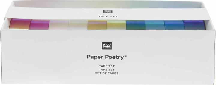 Rico Design Tape Set Mirror Rainbow, 10 pcs.300863