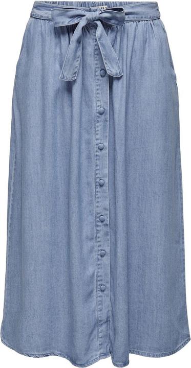Only Hohe Taille Langer Rock Jeansrock (XS)