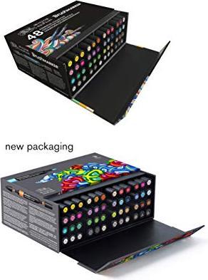 Actual product image Winsor & Newton BrushMarker (Multicoloured, 48 x)