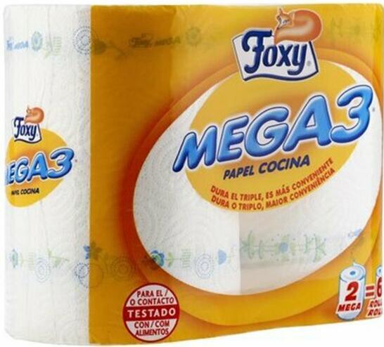 Produktbild Foxy Küchenpapier MEGA3 (2 x)