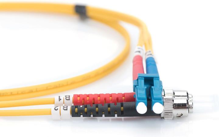 Image du produit Digitus Câble patch fibre optique LC vers ST OS2 monomode 09/125 duplex longueur 3m (CAT6, 3 m)