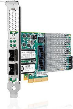 Actual product image HPE ProCurve, 10Gb 2-port server adapter (Mini PCI Express)