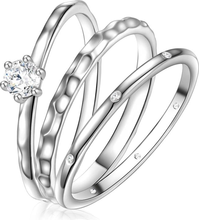 Immagine prodotto Glanzstücke München Argento da donna con zirconi - 31998 (60, 925 Argento)