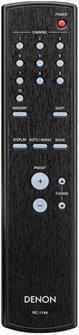 Actual product image Denon TU-1510AE, stereo tuner (FM/MW), black (Radio Tuner)