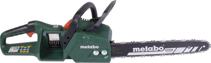 Produktbild Metabo MS 36-18 LTX BL 40 Akku KettensÃ¤ge 36 V ( 2x 18 V ) 40 cm 22 m/s Brushless + 2x Akku 8,0 Ah (Akku Kettensäge)