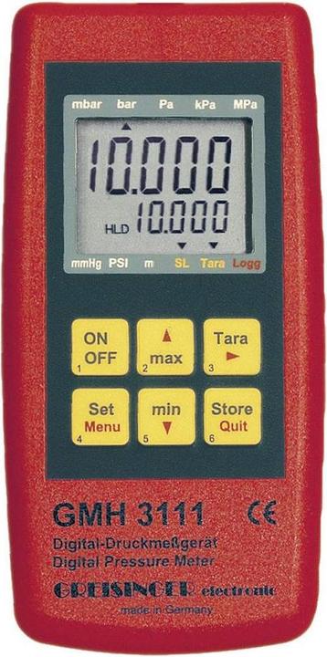 Greisinger Manometro GMH 3111 Luftd