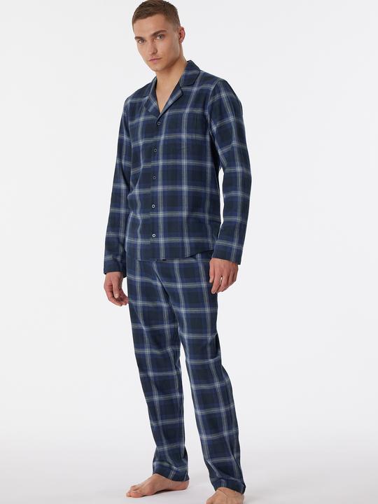Produktbild Schiesser Warming Nightwear Web Organic Cotton Schlafanzug (S)