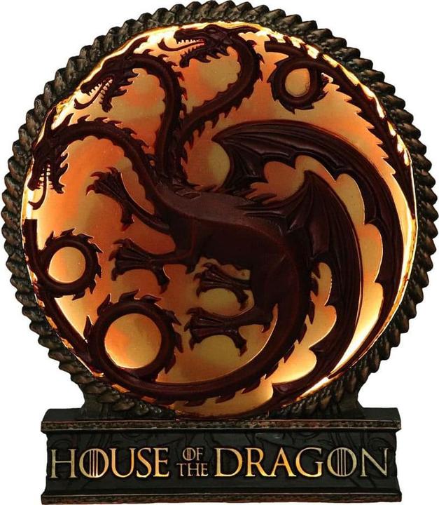 Produktbild Nemesis Now House of the Dragon LED-Lampe Logo 20 cm (20 x 18 x 4 cm)