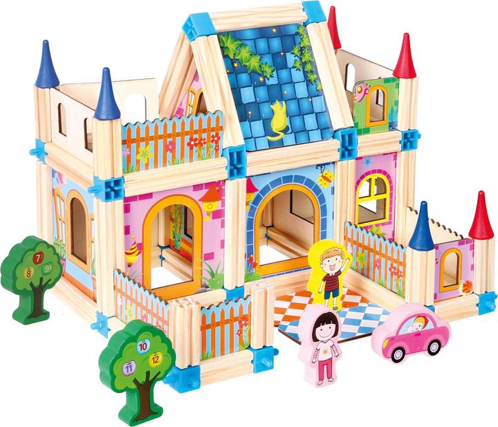 Produktbild Bino Holzbausteine, Schloss