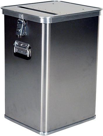 Actual product image Gmöhling Aluminum data disposal container