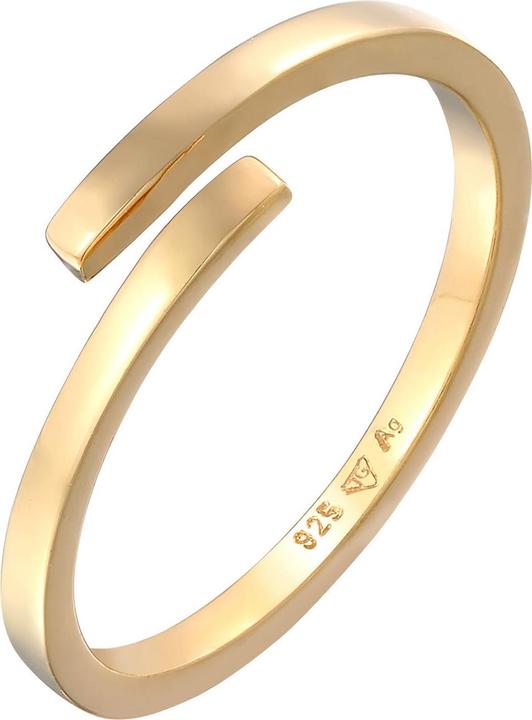 Immagine prodotto Elli Anello Wrap Ring Open Statement Geo Argento 925 (54, 925 Argento)