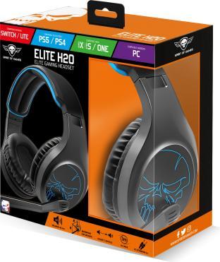 Image du produit Spirit Of Gamer ELITE-H20 Casque filaire de jeu noir (Filaire)