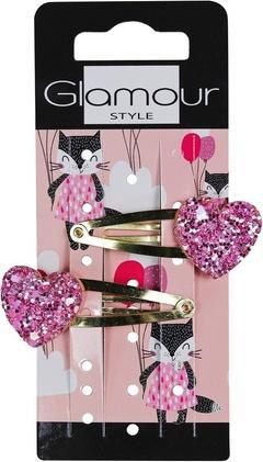 Immagine prodotto Glamour Fermagli per capelli per bambini Hearts 2Pcs.