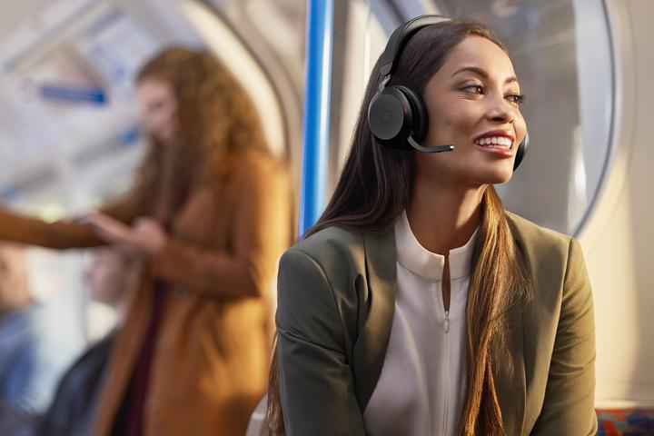 Actual product image Jabra Evolve2 75 Duo MS (Cable, Wireless, USB-C)