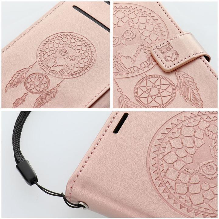Produktbild OEM Back panel cover MEZZO Book case for XIAOMI Redmi Note 14 5G dreamcatcher rose gold (Xiaomi Redmi Note 14 5G)