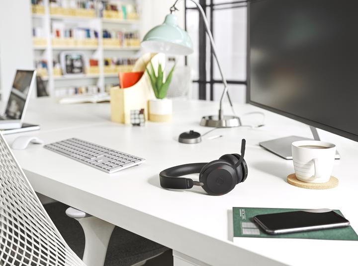 Actual product image Jabra Evolve2 75 Duo MS (Cable, Wireless, USB-C)