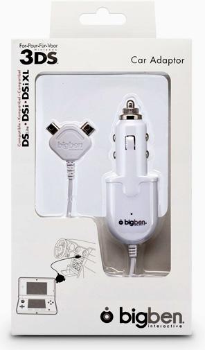 Actual product image Bigben Car power adapter 12V - black DSi / DSi XL / 3DS (3DS)