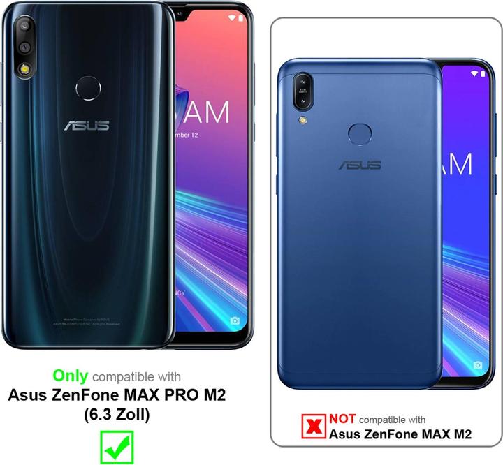 Immagine prodotto Cadorabo Vetro di protezione del display (1 Pezzo/i, Asus Zenfone Max Pro (M2))