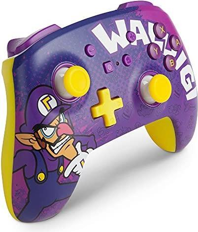 Image du produit PowerA Manette Switch sans fil améliorée - Waluigi (violet) (Switch)
