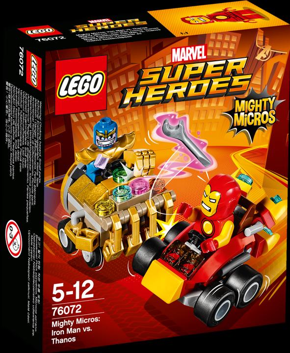 Actual product image LEGO Mighty Micros: Iron Man vs. Thanos (76072, LEGO Marvel)