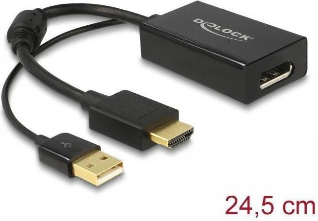 Delock HDMI zu (DP, 24.50 cm)